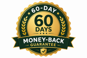 60 days Money back guarantee