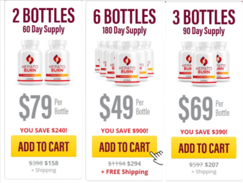 Hepato Burn Pricing 