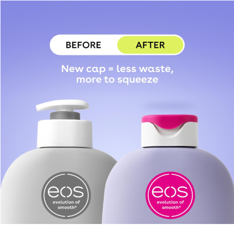 eos Vanilla Cashmere Before and After Results