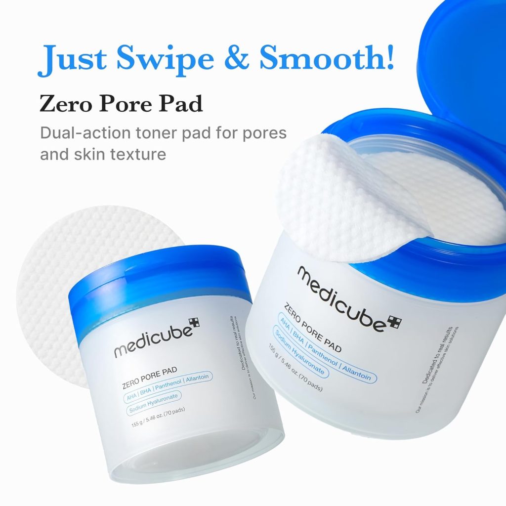 Features of Medicube Zero Pore Pad 2.0
