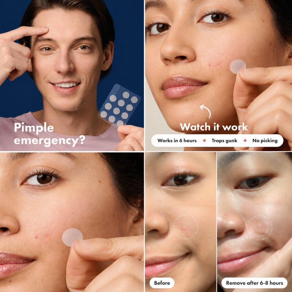 Mighty Patch Before and after 