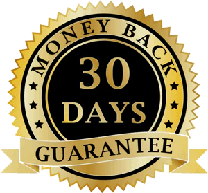 30 days Money Back Guarantee