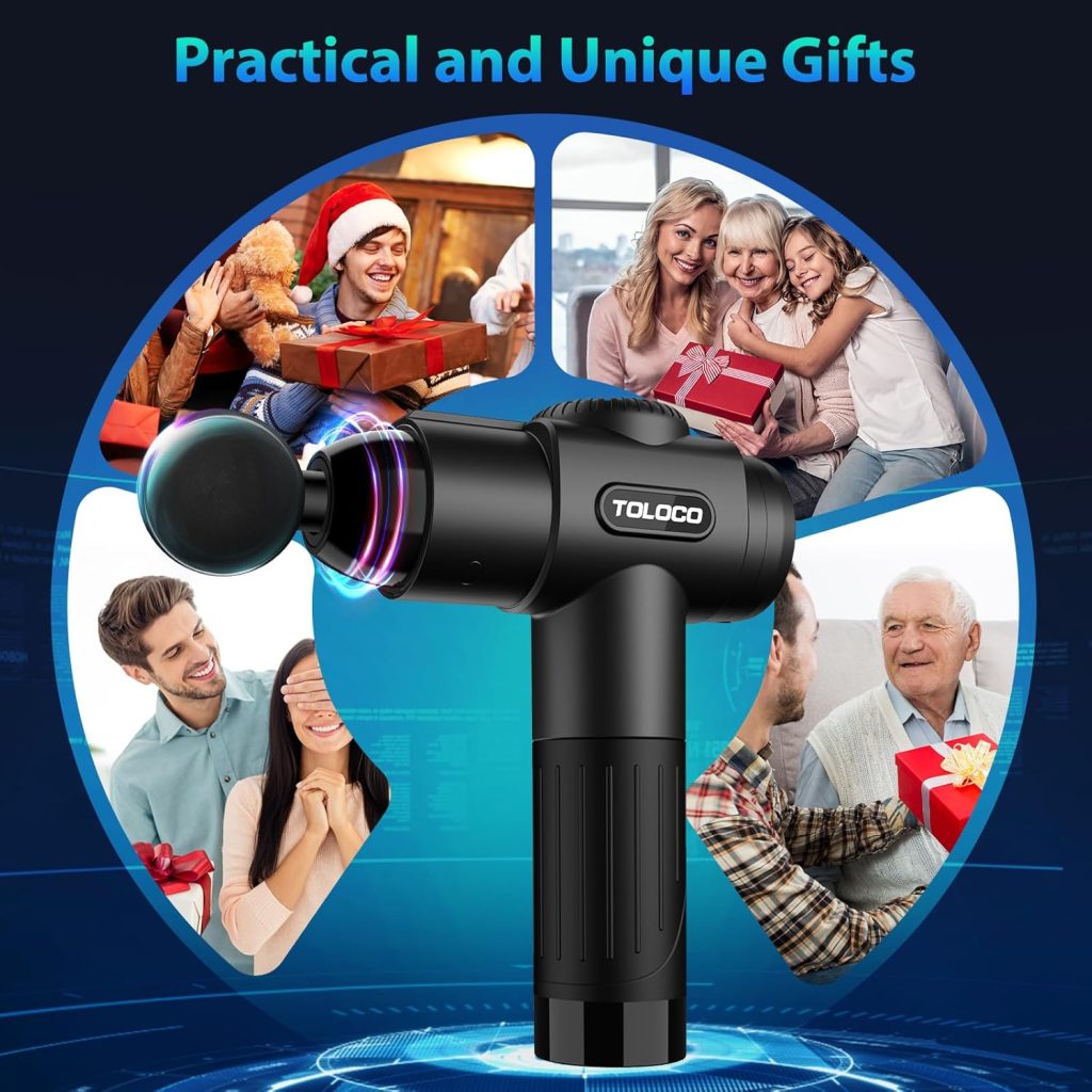 Perfect Gift Idea TOLOCO Massage Gun