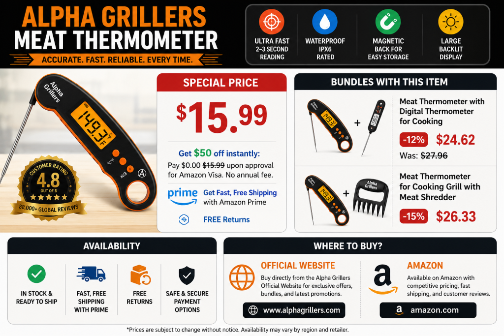 Pricing and Availability