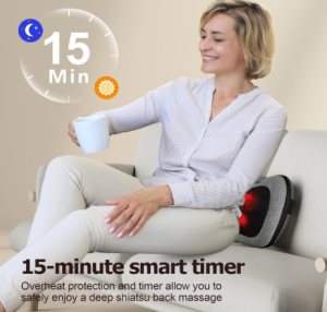 VIKTOR JURGEN Shiatsu Safety Features & Auto Shut-Off System