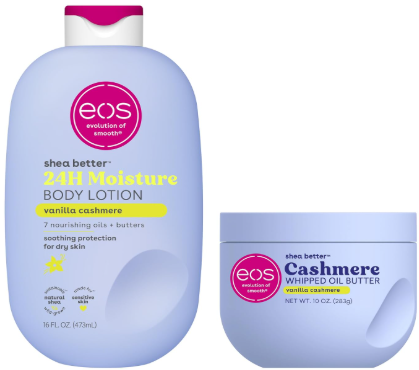 eos Shea Better Body Lotion Vanilla Cashmere