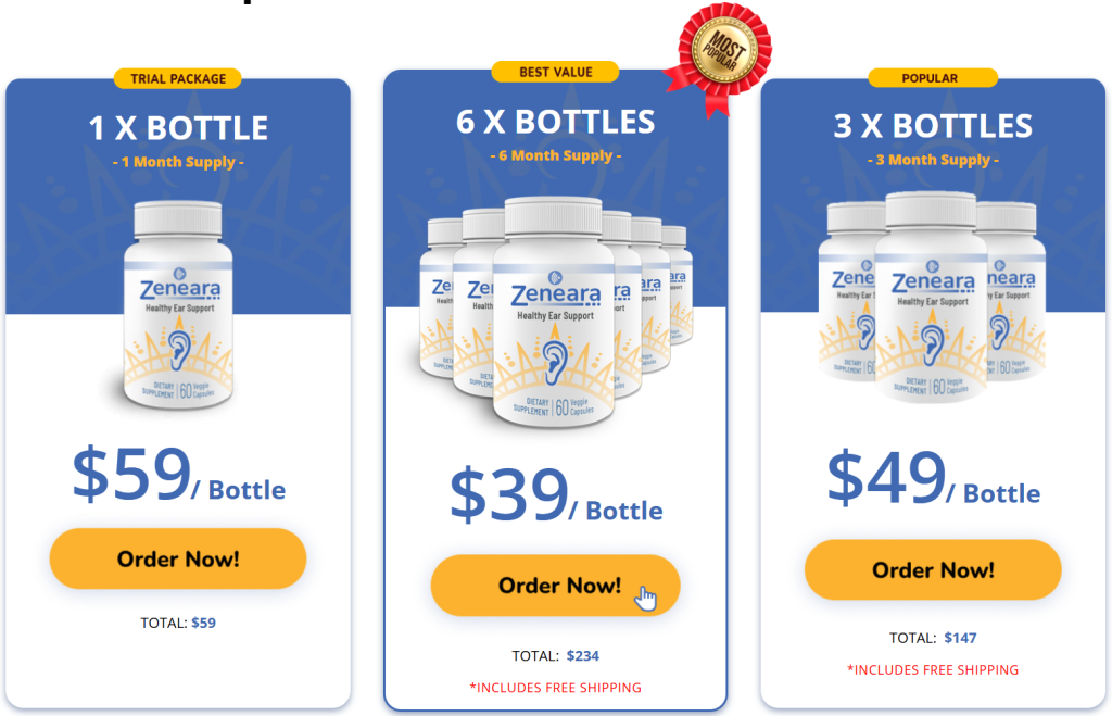 Zeneara - Pricing & Availability