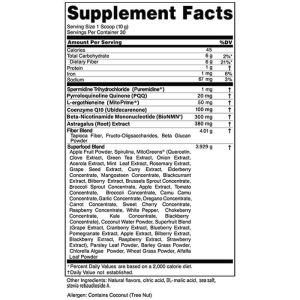 pep Tonic supplement-facts